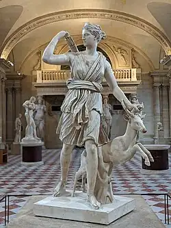 Diane (Artémis) chassant,Paris, musée du Louvre.