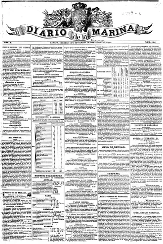 Image illustrative de l’article Diario de la Marina