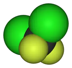 Image illustrative de l’article Dichlorodifluorométhane