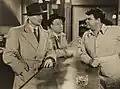 Dick Tracy contre La Griffe (1947), avec Ralph Byrd, Lyle Latell et Wade Crosby (de g. à d.)