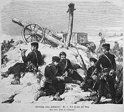 L'Humeur avant Metz, 1871.