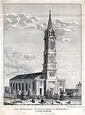 L’église Saint-Pierre-Apôtre de Philadelphie (construite de 1842 à 1847).