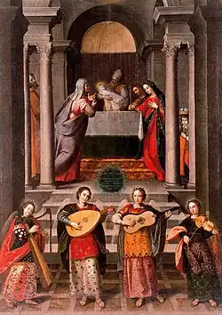 Présentation de l'enfant dans le temple par Diego Valentín Díaz&nbsp;(es), 1650