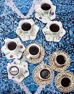 Différentes variétés de café.