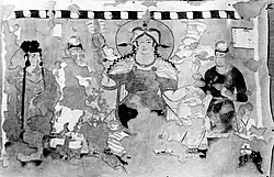 Fresque du VIIe – VIIIe&nbsp;siècle ap. J.-C.