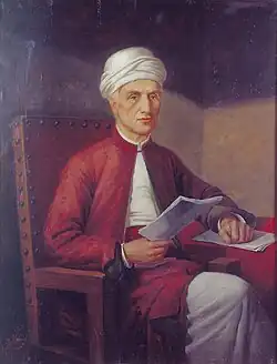 Portrait de Dimítrios Galanós (en) de Spyrídon Prosaléndis (en)