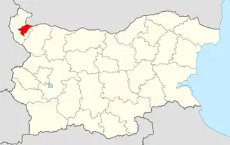 Localisation de Dimovo