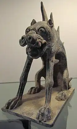 Animal gardien de tombe.