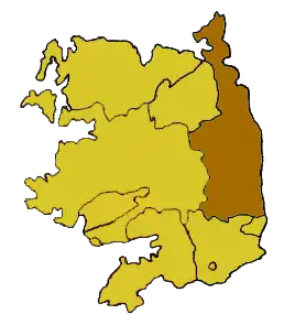Situation du diocèse d'Elphin dans la province ecclésiastique de Tuam.