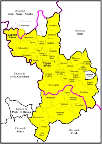 Image illustrative de l’article Diocèse suburbicaire de Sabina-Poggio Mirteto