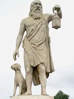 Statue Moderne de Diogène à Sinope