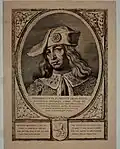 Gravure de Thierry&nbsp;VI de Hollande dans le Dordracum Illustratum (Dordrecht, 1650).