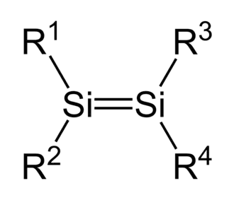 Structure générale d'un disilène