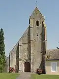 Église Notre-Dame, façade ouest.