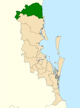 Carte de la circonscription.