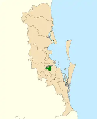 Carte de la circonscription.