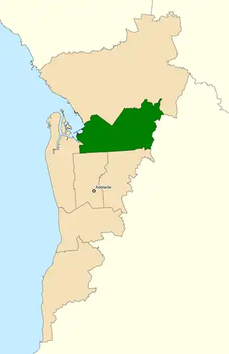 Carte de la circonscription.