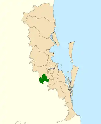 Carte de la circonscription.