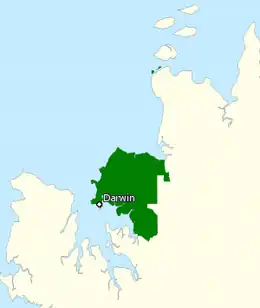 Carte de la circonscription.