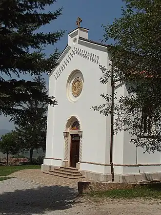 L'église du monastère du Divljana.