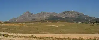 Djebel Zaghouan vu de Zriba.