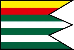 Drapeau de Dlhé nad Cirochou