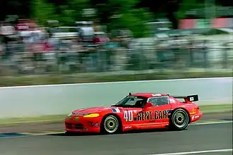 Dodge Viper RT/10 racing aux 24 Heures du Mans 1994.
