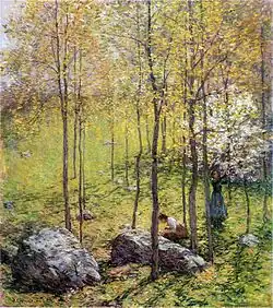 Willard Metcalf, Dogwood Blossoms, 1906