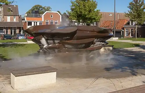 Fontaine de Glace conçue par Birthe Leemeijer.