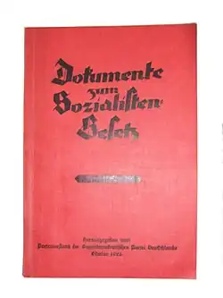 Documents sur les lois antisocialistes