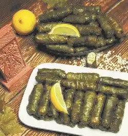 Dolmas aux feuilles de vignes