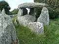Le dolmen de Tréguelc'hier 2.
