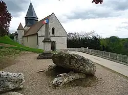 Image illustrative de l’article Pierre de Sainte-Radegonde (Giverny)