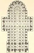 Plan de la cathédrale.