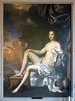 Portrait de Françoise Scarron peint par Louis de Mornay.