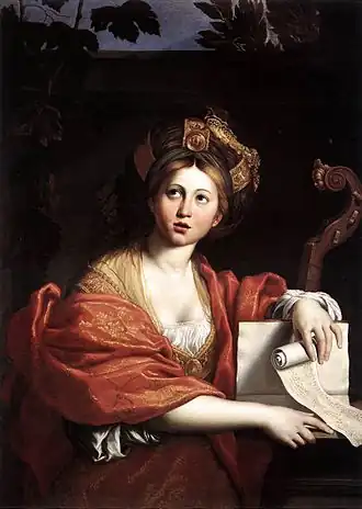 Sibylle de Cumes, v.1617, Galerie Borghèse, Rome.