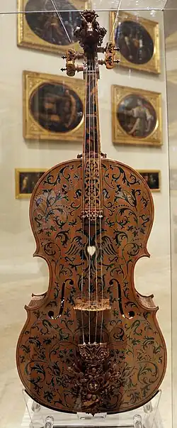 Domenico Galli, Violoncelle, 1691.