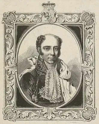 Dominique-Francois-Marie de Bastard d'Estang (1783-1844), magistrat, pair de France en 1819, grand officier de la Légion d'honneur