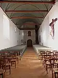 L'intérieur de l'église Saint-Loup.