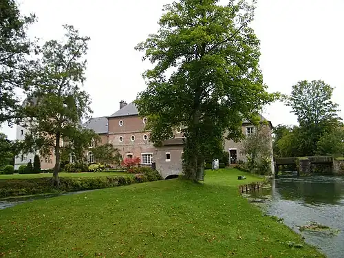L'Authie et le Château de la Tour.