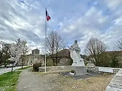 Statue de Jeanne d'Arc.