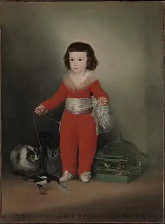 Francisco GoyaPortrait de Don Manuel de Zúñiga (c. 1787)