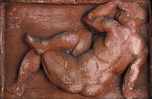 Dona asseguda de Manolo Hugué, 1929-1930, Museu Abelló de Mollet del Vallès.