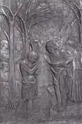 Le Baptême du Christ de Donatello