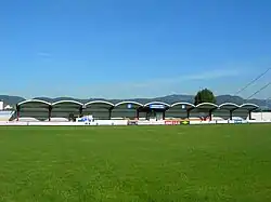 Ancien stade, tribune principale, 2006