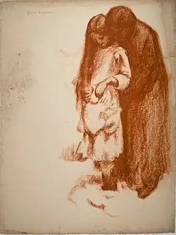 Femme et enfant, musée des Beaux-Arts de Bordeaux.