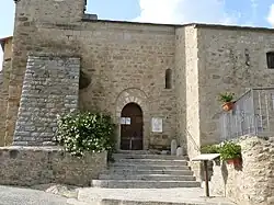 L'entrée, au sud