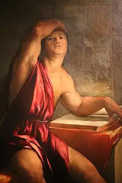 Dosso Dossi, Sapiente con il libro, v. 1520-1525.