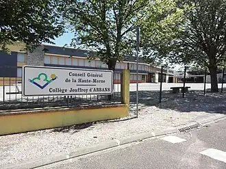 Collège Jouffroy d'Abbans.