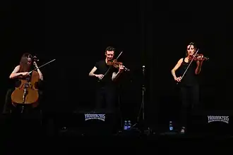 Dour/Le Pottier quartet du Phil'Armorik Orchestra.